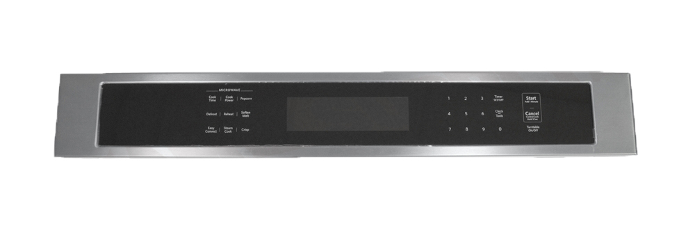 W11375458 - Genuine OEM Whirlpool Microwave Control Panel Assembly